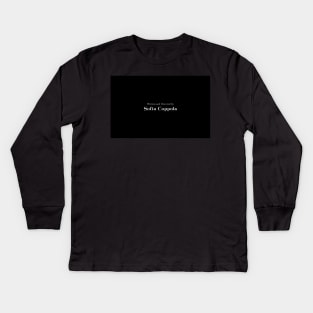 Written and directed by Sofia Coppola Kids Long Sleeve T-Shirt